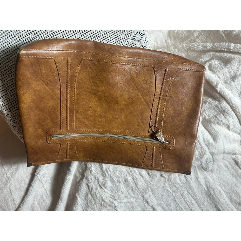 Vintage American Tourister Escort Portfolio Bag -1975 Document Briefcase Brown